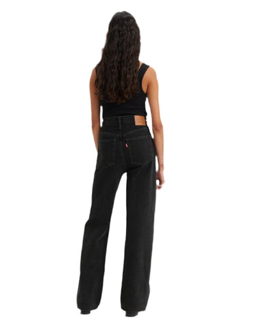 Levi’s® RIBCAGE Wide leg H223 Rosie Posie Jeans Black - KYOTO - Levi’s® women