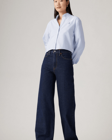 Levi’s® RIBCAGE WIDE LEG H223 SHADED VIEW Dark Indigo - KYOTO - Levi’s® women