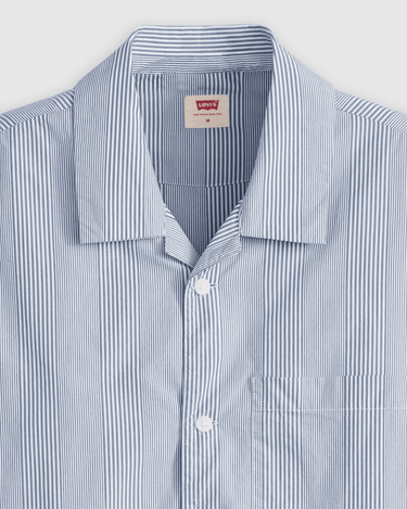 Levi’s® SS TOWNES BOXY SHIRT ALEXXIS STRIPE HAMP Blue - KYOTO - Levi’s®