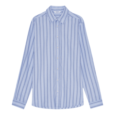 Libertine Babylon 3564 Oxford Blue Stripe Skjorte - KYOTO - Libertine - Libertine