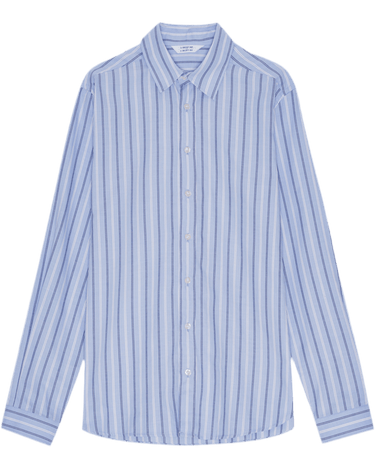 Libertine Babylon 3564 Oxford Blue Stripe Skjorte - KYOTO - Libertine - Libertine