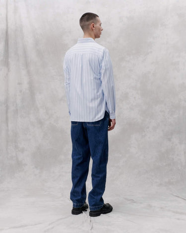 Libertine Babylon 3635 Blue Stripe shirts - KYOTO - Libertine - Libertine
