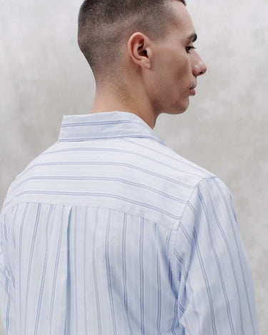 Libertine Babylon 3635 Blue Stripe shirts - KYOTO - Libertine - Libertine