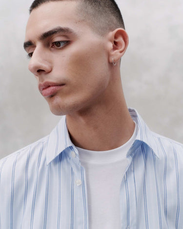 Libertine Babylon 3635 Blue Stripe shirts - KYOTO - Libertine - Libertine