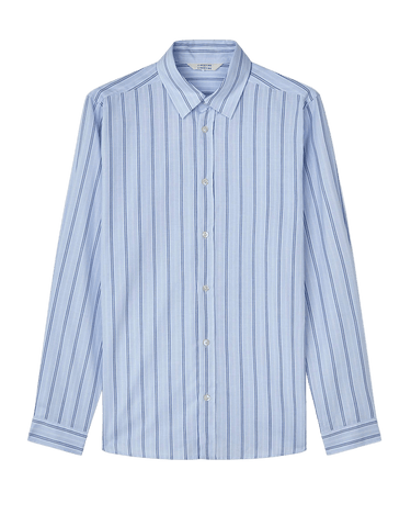 Libertine Babylon 3635 Blue Stripe shirts - KYOTO - Libertine - Libertine