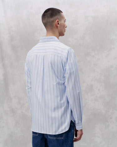 Libertine Babylon 3635 Blue Stripe shirts - KYOTO - Libertine - Libertine