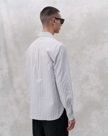Libertine Babylon 3643 Black Sand Stripe shirts - KYOTO - Libertine - Libertine