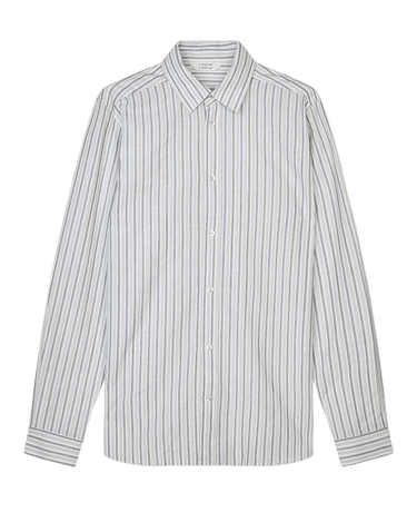 Libertine Babylon 3643 Black Sand Stripe shirts - KYOTO - Libertine - Libertine