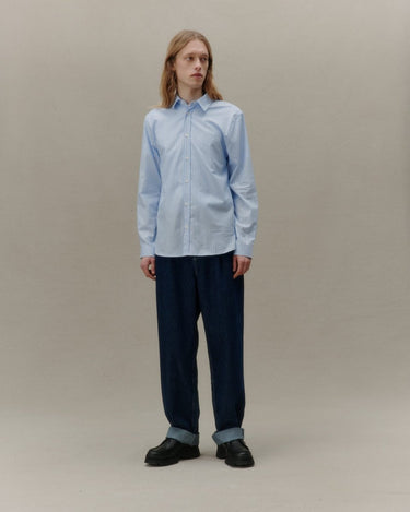 Libertine Babylon shirt 3497 Blue Stripe - KYOTO - Libertine - Libertine