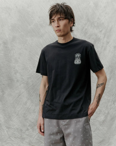 Libertine Beat Ivy 1868 Charcoal T-shirt - KYOTO - Libertine - Libertine