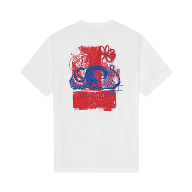 Libertine Beat Litho 1868 White T-shirt - KYOTO - Libertine - Libertine