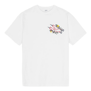 Libertine Beat Skewer 1868 White T-shirt - KYOTO - Libertine - Libertine