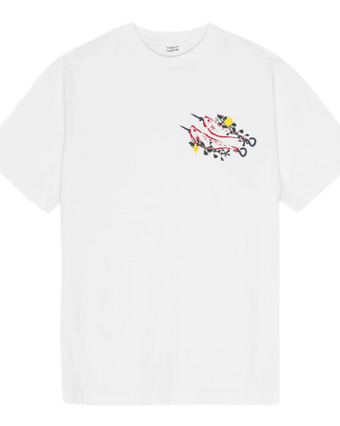 Libertine Beat Skewer 1868 White T-shirt - KYOTO - Libertine - Libertine