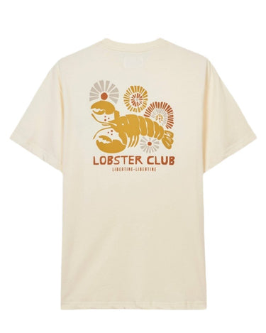 Libertine Beat T-shirt Lobster Tan White - KYOTO - Libertine - Libertine