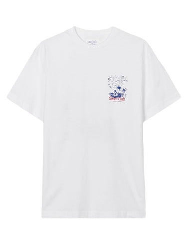 Libertine Beat T-shirt Swim Club Splash White - KYOTO - Libertine - Libertine