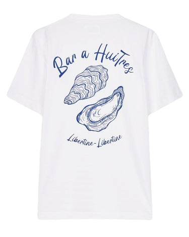 Libertine Beat t-shirts Bar Huitre 1868 White - KYOTO - Libertine - Libertine