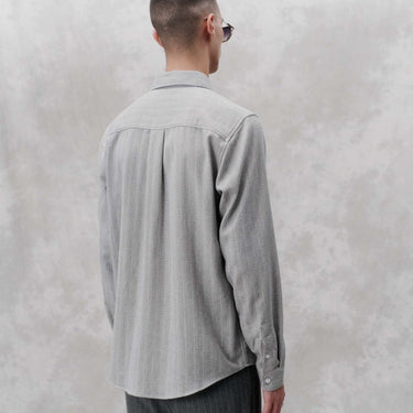 Libertine Canyon 3640 Grey Herringbone shirts - KYOTO - Libertine - Libertine