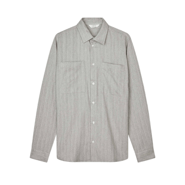 Libertine Canyon 3640 Grey Herringbone shirts - KYOTO - Libertine - Libertine
