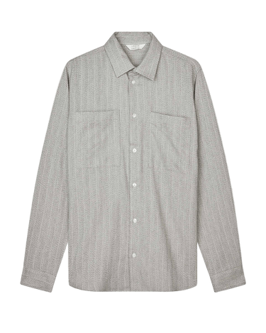 Libertine Canyon 3640 Grey Herringbone shirts - KYOTO - Libertine - Libertine