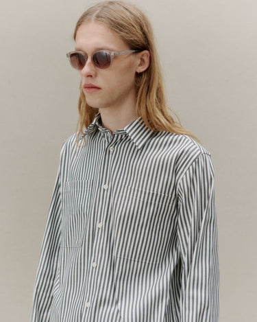 Libertine Canyon shirt 2368 Navy Stripe - KYOTO - Libertine - Libertine