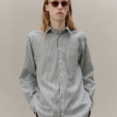 Libertine Canyon shirt 2368 Navy Stripe - KYOTO - Libertine - Libertine