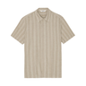 Libertine Carbon 3567 Taupe Stripe Skjorte - KYOTO - Libertine - Libertine