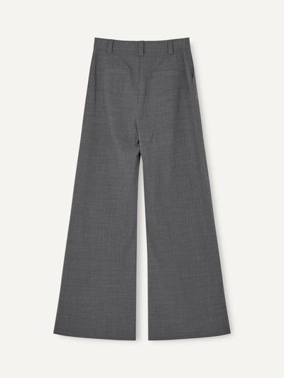 Libertine Main 2211 Grey Melange Pants - KYOTO - Libertine-Libertine women