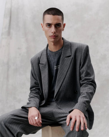 Libertine Public 3625 Dark Grey Pin blazer - KYOTO - Libertine - Libertine