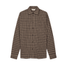 Libertine Record 3641 Brown Check shirt - KYOTO - Libertine - Libertine