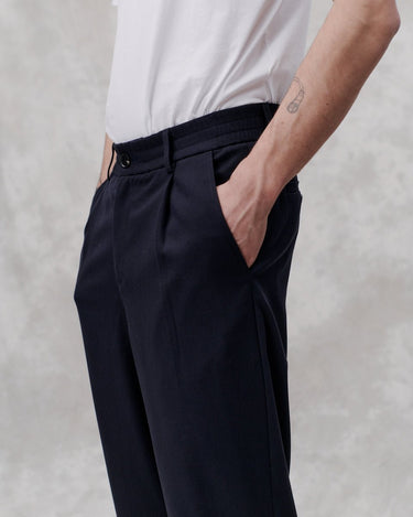 Libertine Smoke 3619 Navy pant - KYOTO - Libertine - Libertine