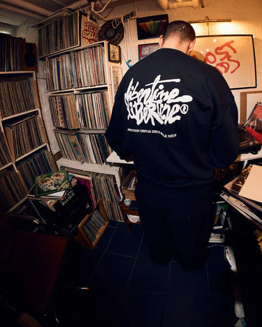 Libertine Society Era Logo 3695 Black Sweatshirts - KYOTO - Libertine - Libertine