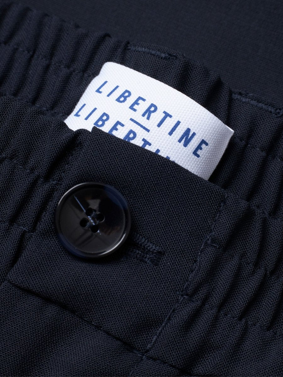 Libertine Uptown 2211 Dark Navy shorts - KYOTO - Libertine-Libertine
