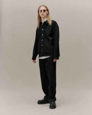 Libertine Venture overshirt 3483 Deep Solid Black - KYOTO - Libertine - Libertine