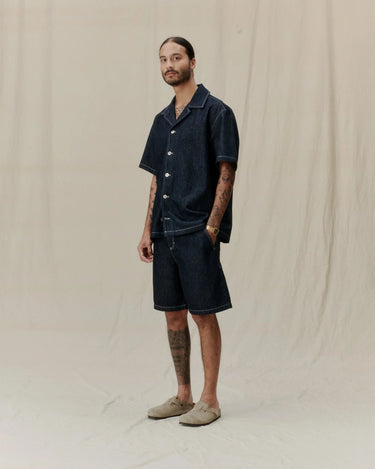 Libertine Volcano 3409 Dark Indigo skjorte - KYOTO - Libertine - Libertine