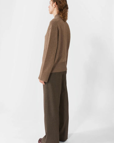 Lovechild Harper Pants Brown Herringbone - KYOTO - Lovechild1979