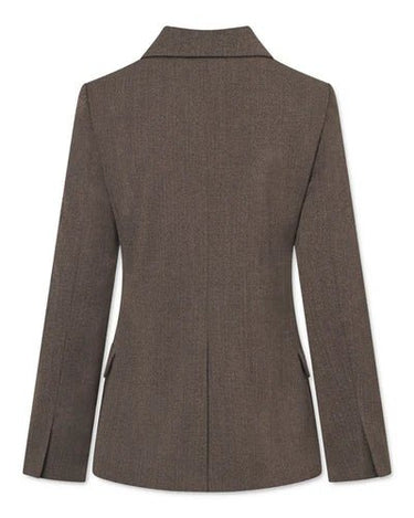 Lovechild Viviana Blazer Brown Herringbone - KYOTO - Lovechild1979