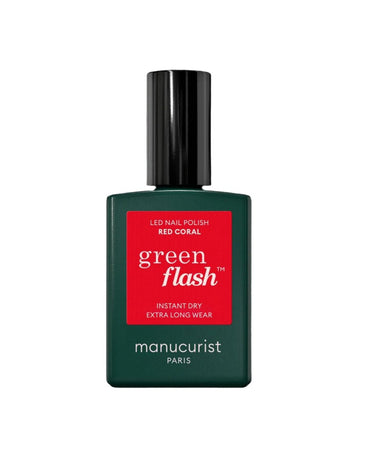 Manucurist Green - Green Flash/Red coral Nail polish - KYOTO - Manucurist Green