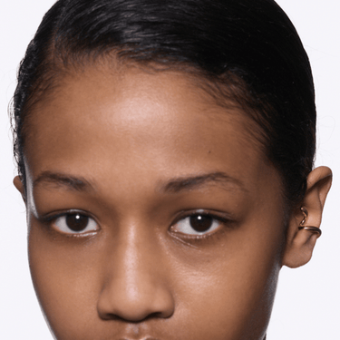 Maria Black Coil Whirl Ear Cuff Left Gold - KYOTO - Maria Black