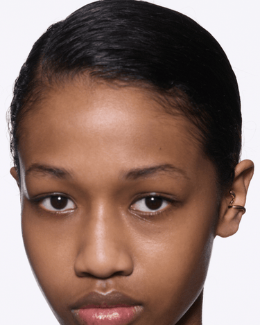 Maria Black Coil Whirl Ear Cuff right Gold - KYOTO - Maria Black