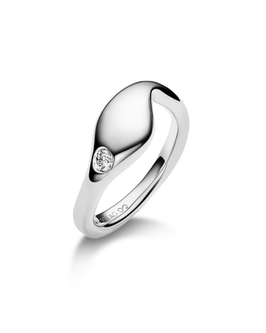 Maria Black Dolphin Ring Silver - KYOTO - Maria Black