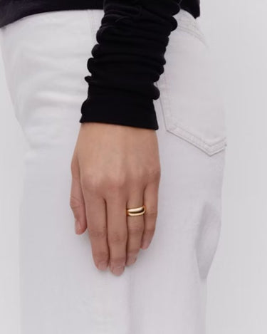 Maria Black Omotesando Chunky Ring Gold Ringe - KYOTO - Maria Black