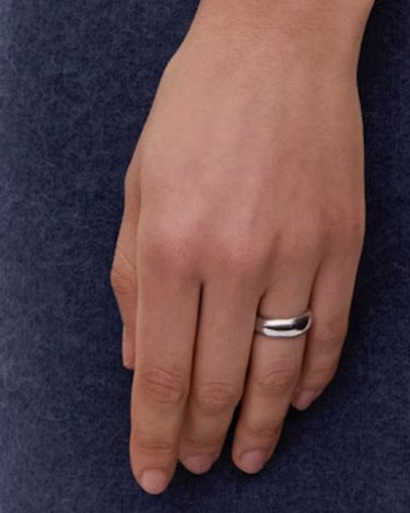 Maria Black Omotesando Chunky Ring Silver Ringe - KYOTO - Maria Black