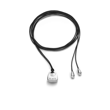 Maria Black Tote Extra Small Necklace Silver - KYOTO - Maria Black