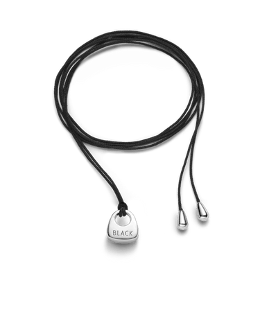 Maria Black Tote Extra Small Necklace Silver - KYOTO - Maria Black