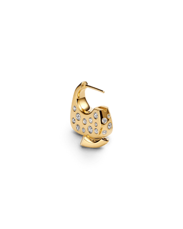 Maria Black Tote Flash Earring Gold - KYOTO - Maria Black