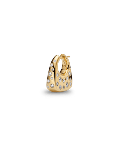 Maria Black Tote Flash Earring Gold - KYOTO - Maria Black