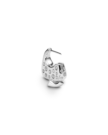 Maria Black Tote Flash Earring Silver - KYOTO - Maria Black