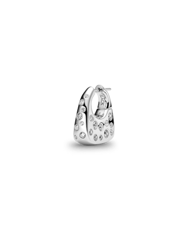 Maria Black Tote Flash Earring Silver - KYOTO - Maria Black