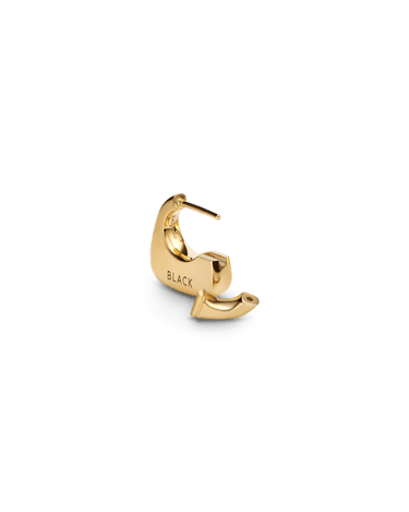 Maria Black Tote Small Earring Gold - KYOTO - Maria Black