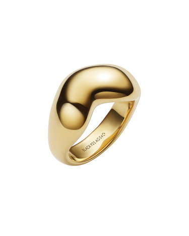 Maria Black Tryvann Ring Goldplated Silver - KYOTO - Maria Black